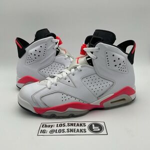 Size 8‎ - Air Jordan 6 Retro 2014 White Infrared (384664-123)